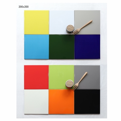Absorção de água 0,5% GradeAAA Subway Texturas brilhantes mosaico de vidro para backsplash