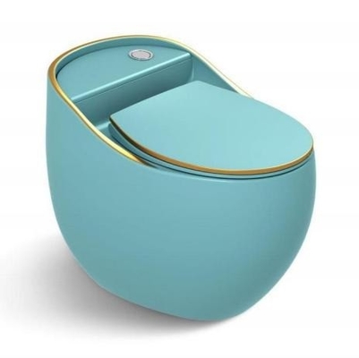 Toalha de uma peça de design moderno verde para banheiro Toalha sanitária de cerâmica