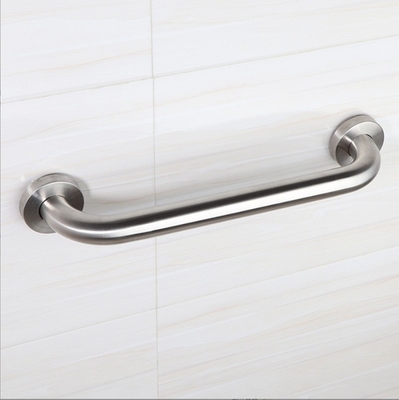 25X300mm Chrome Superfície de acabamento de banheiro Toilet Support Grab Bar para segurança de idosos