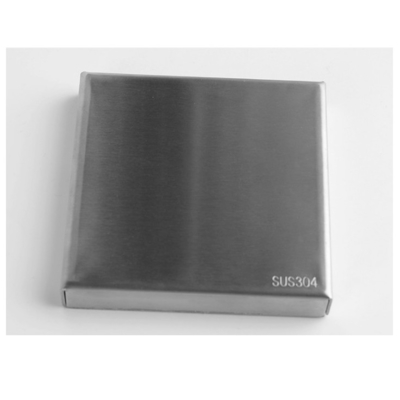 150x150mm Diâmetro externo Sus304 Canal de chuveiro Dreno linear com núcleo de filtro preto