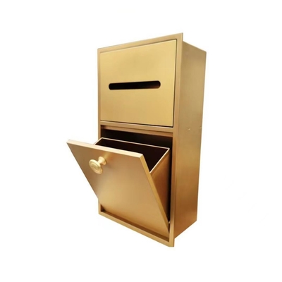 Melhore seu banheiro com um ninho de chuveiro elegante de aço inoxidável e design à prova d'água
