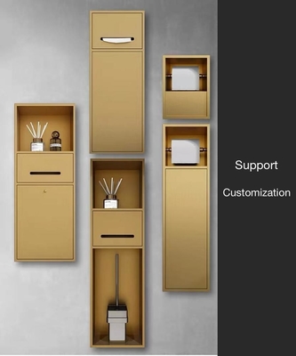 Melhore seu banheiro com um ninho de chuveiro elegante de aço inoxidável e design à prova d'água