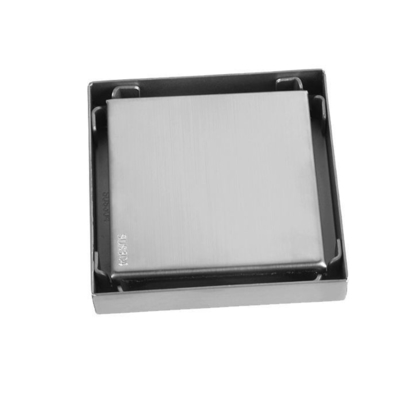 Esgoto de piso de aço inoxidável à prova de água e odor para melhorar a experiência do banheiro