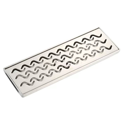 Moderna Simples Moda SS 304 316 aço inoxidável linear showroom piso drenagem invisível