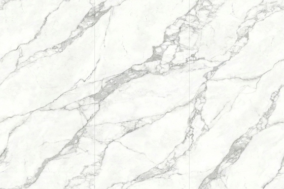 Marmore Look Brilhante Polido Vidrado Large Slab Pedra Parede Chapas para Interior Sala de estar