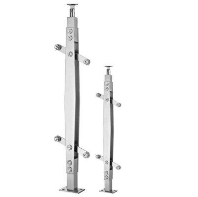 Tubos de balaustrada de guarda de design 304 escada acessórios Kit de equipamento de grampos de cabo