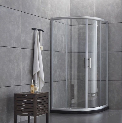 Portão de banho de aço inoxidável preto multifunção com design à prova d'água