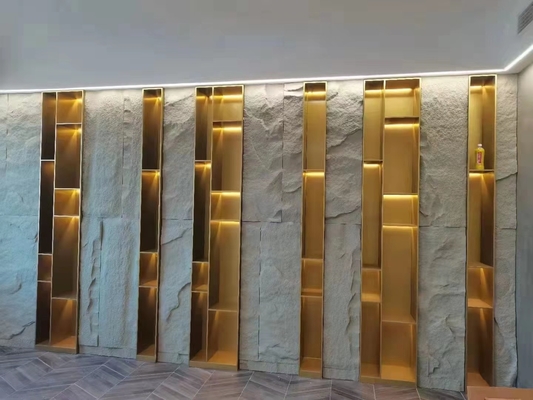 304 Banheiro de aço inoxidável Nicho de chuveiro de parede com luzes para remodelação de banheiros de hotel