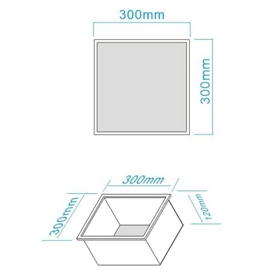 Duche de banheiro moderno Niche Duche de parede à prova d'água para renovação de banheiro