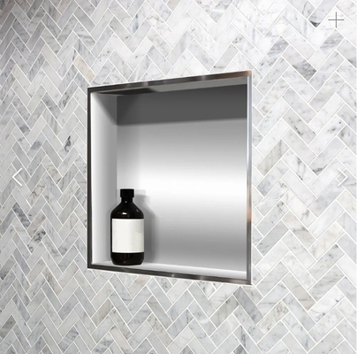 Duche de banheiro moderno Niche Duche de parede à prova d'água para renovação de banheiro