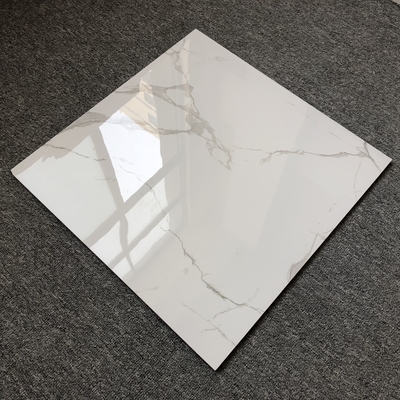 Hotel Villa Marble Tile Carreaux Sol 60x60 para Parede de fundo branco na sala de estar