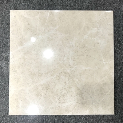 Preço acessível acabamento brilhante 600 * 600mm azulejos de porcelana para sala de estar textura de pedra