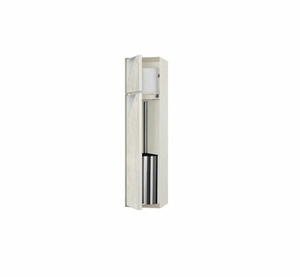 Modern Design Banheiro de aço inoxidável Escova de banho com Nicho de parede e Luzes de Longue Salle de Bain 2023
