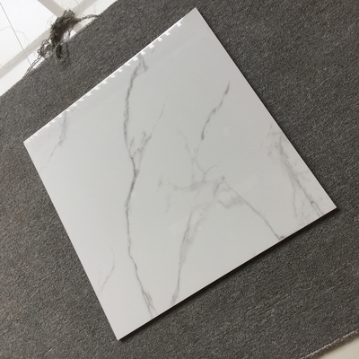 Moderno estilo de design azulejos de porcelana Bianco Carrara Branco para decoração de sala de estar
