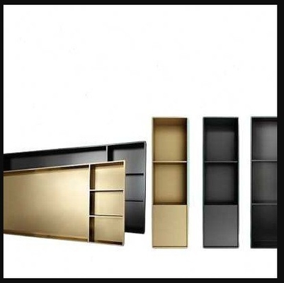 Hotel 5 polegadas de aço inoxidável preto profundo 900mm Nicho de chuveiro para acessórios de área de chuveiro