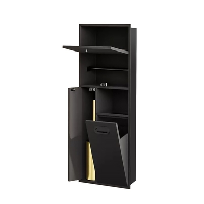 Cromo Trimmed Design Moderno Impermeável Banheira de banho Recessed Niche Insert para paredes de chuveiro
