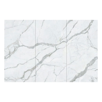 Marble Look Slab Living Room Wall Tiles com acabamento e material mate polido / liso