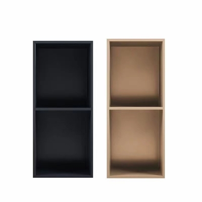 Chapas de porcelana Nicho de banheiro chuveiro com design moderno e luz LED à prova d'água