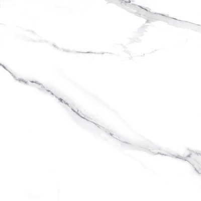 Super branco porcelana polida 600x600 para sala de estar parede interior 24x24 piso