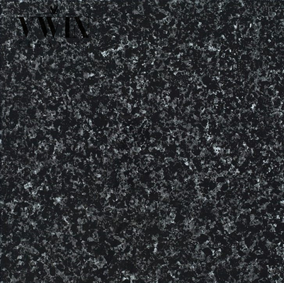 Telhas de granito Galaxy Negro acessíveis para parede e chão de banheiro nas Filipinas