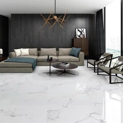 60x60 azulejos interiores de mármore para sala de estar absorção de água 0,5% ocasião azulejo quadrado