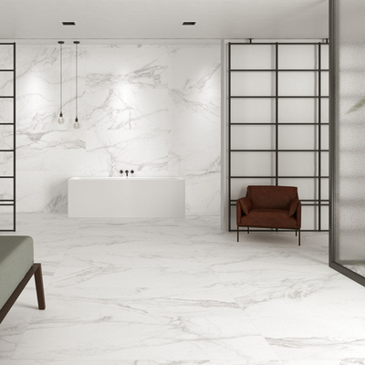 60x60 azulejos interiores de mármore para sala de estar absorção de água 0,5% ocasião azulejo quadrado