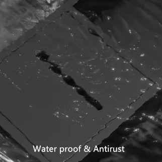 304 de aço inoxidável Nichos de papel higiénico de luxo para banheiro chuveiro Armazenamento de parede bege