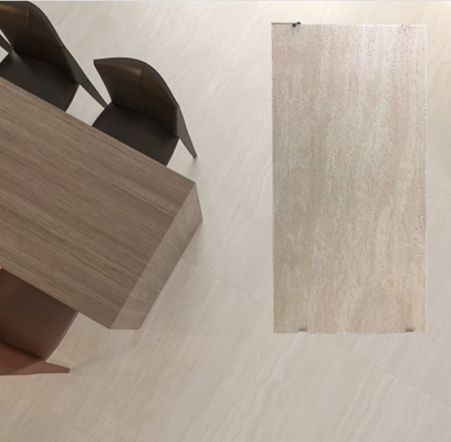 24x48 Itália Travertine Stone Look Porcelana 60x120 600x1200 para parede interior