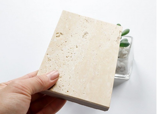 60x60 Chapas de porcelana de creme grau AAA Chapas de travertino polido para aplicações internas