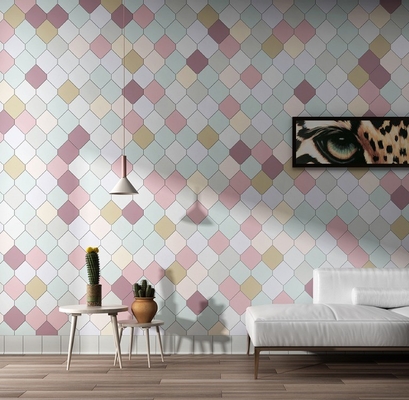 Absorção de água 0,5% GradeAAA Subway Texturas brilhantes mosaico de vidro para backsplash