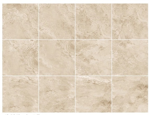 Moderno estilo porcelana piscina borda telha com travertino olhar e 60x60 azulejos de chão